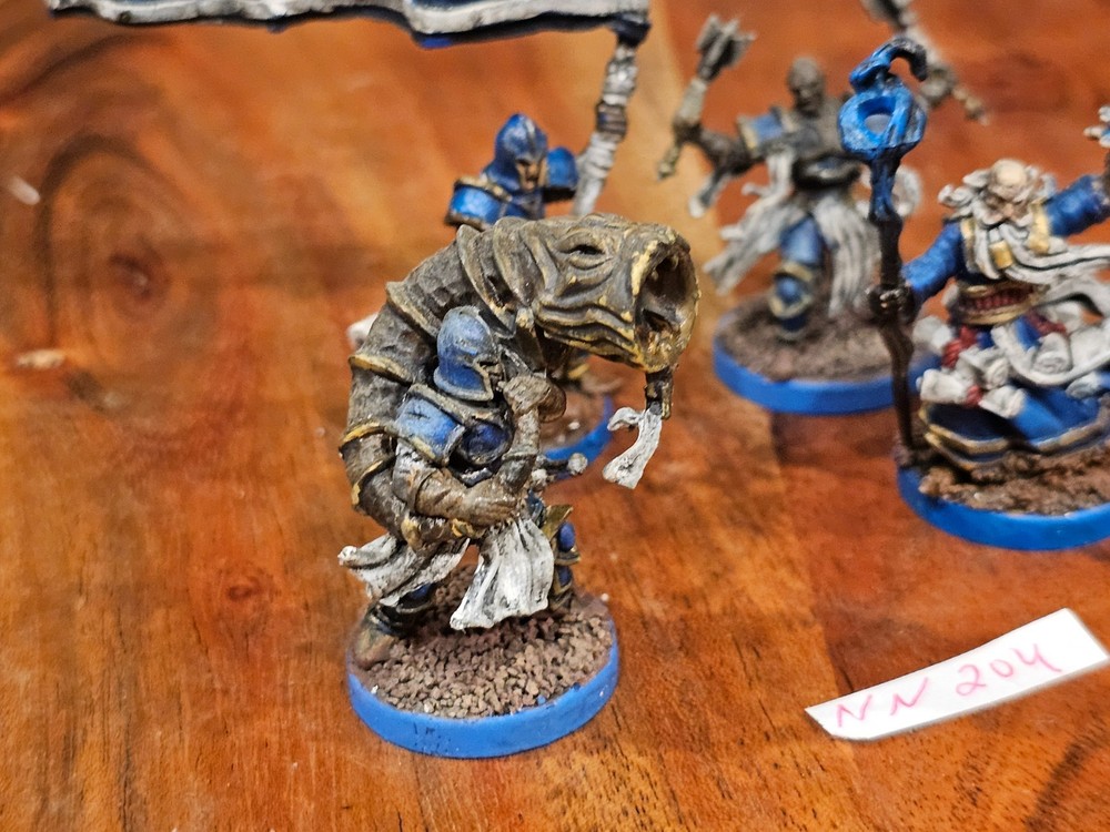 FFG Runewars Miniatures Game Daqan - Infantry Command Unit Expansion Painted