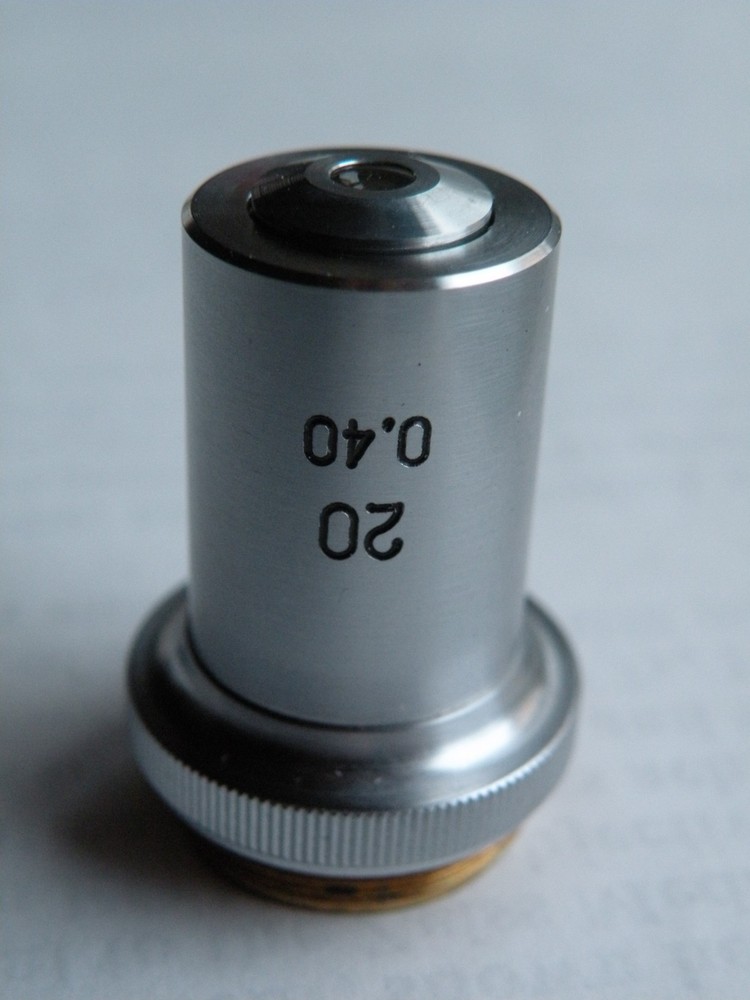 LOMO objective achromat 20x 0,40 microscope ZEISS