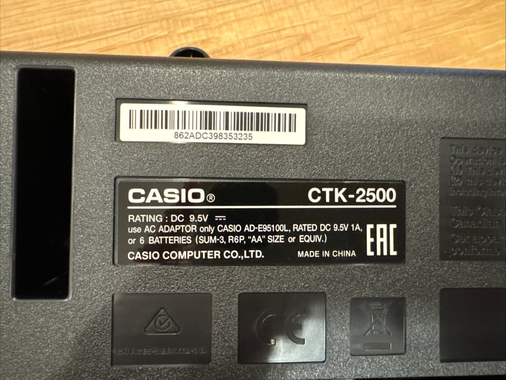 Casio CTK-2500 Digital Piano