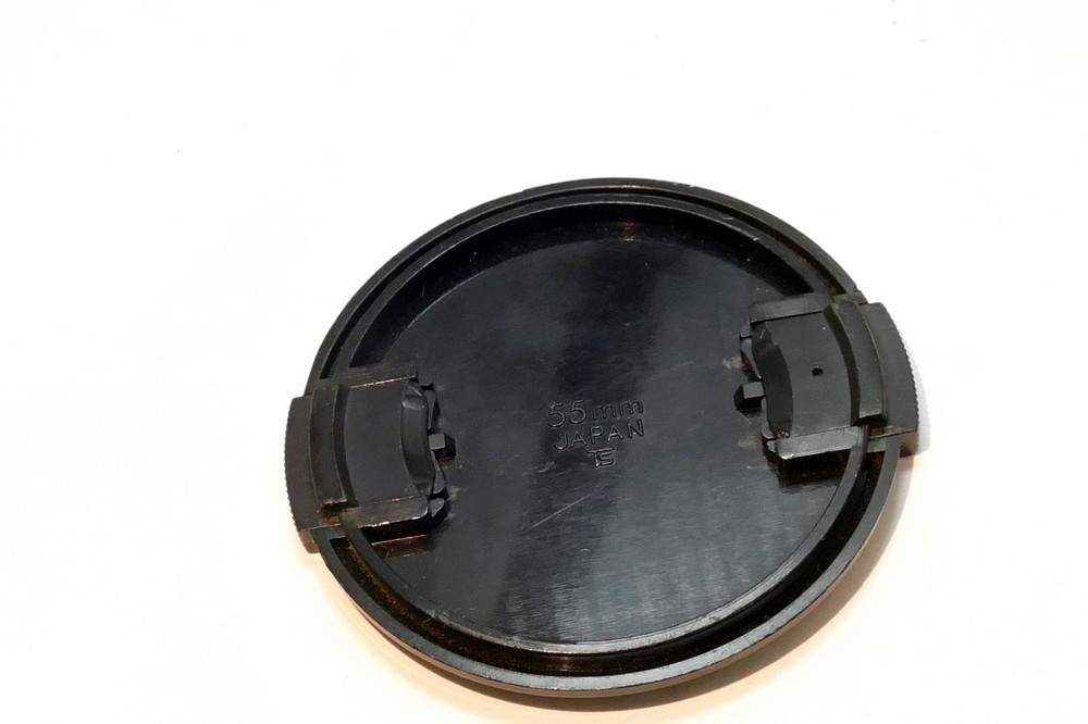Vivitar 55mm Lens Front Cap snap on type plastic