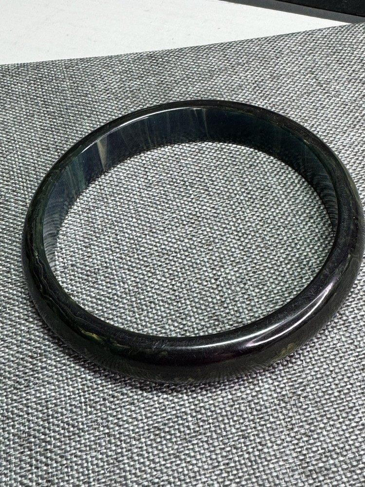 BLUE MOON BAKELITE BANGLE