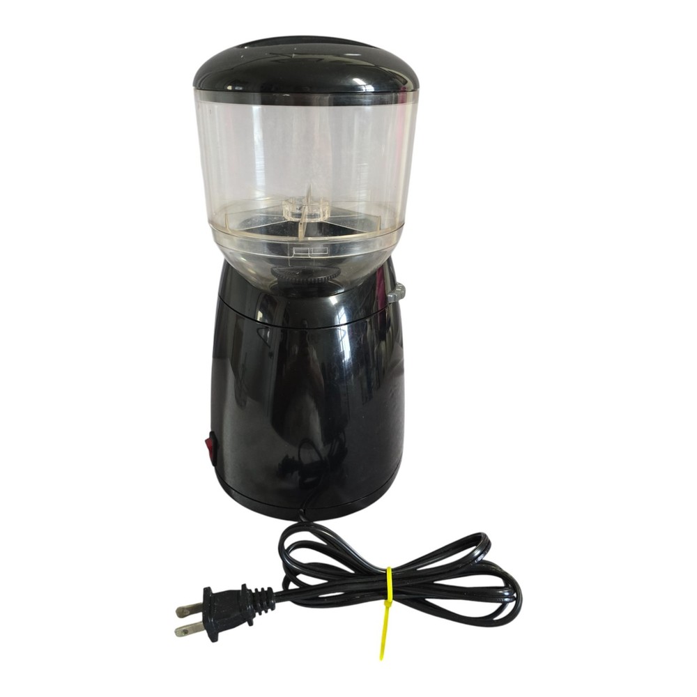 Capresso Burr Coffee Grinder Model 555 Black TESTED & WORKING!