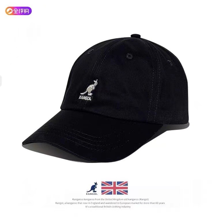 New Kangol Adjustable Washed Baseball Hat Cap