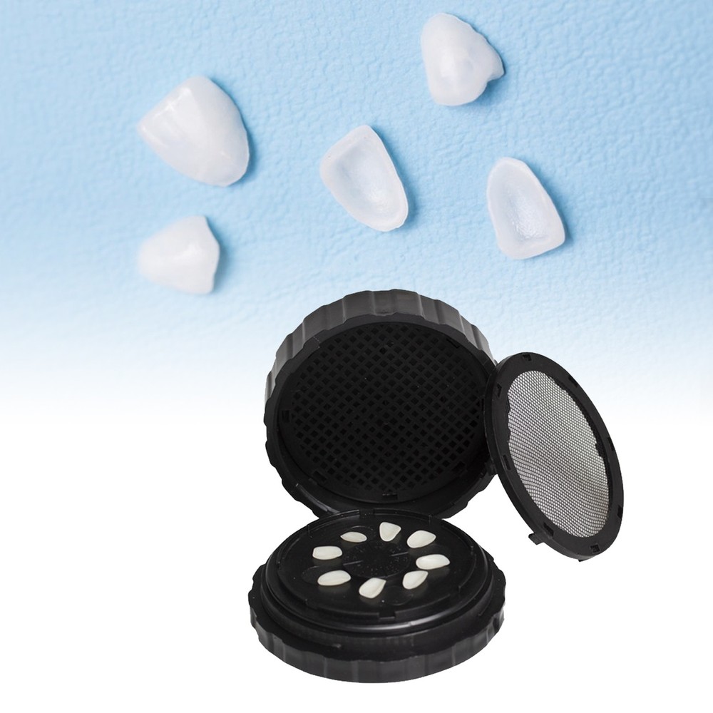 Reusable Black Denture Storage Box For Dental Veneer Processing Trending