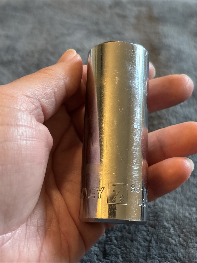 Stanley Workmaster 86-487 7/8" 12pt 1/2” drive Deep Socket