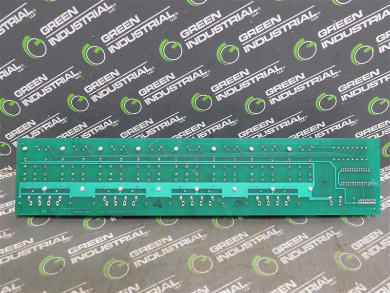 USED SNW 7141-100002-101 Relay Socket Control Board Assembly Rev. B