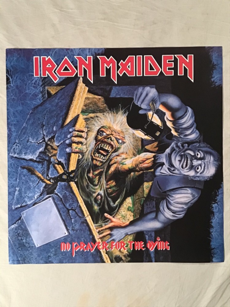 Iron Maiden 1990 Matte Promo Poster No Prayer For The Dying New Condition