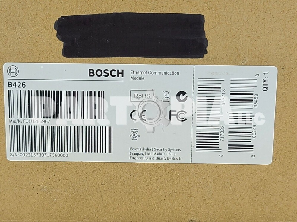 New Bosch B426 Conettix IP Ethernet Communication Module