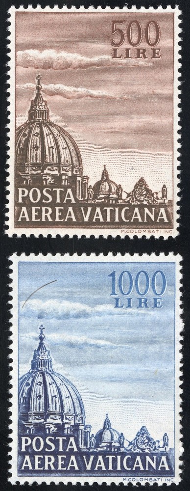 Vatican Stamps # C22-3 MLH VF