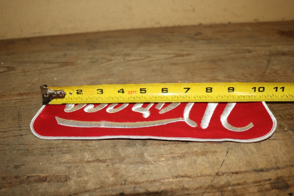 Original Vintage Wareco Gas Station Uniform Jacket Back 10" Patch