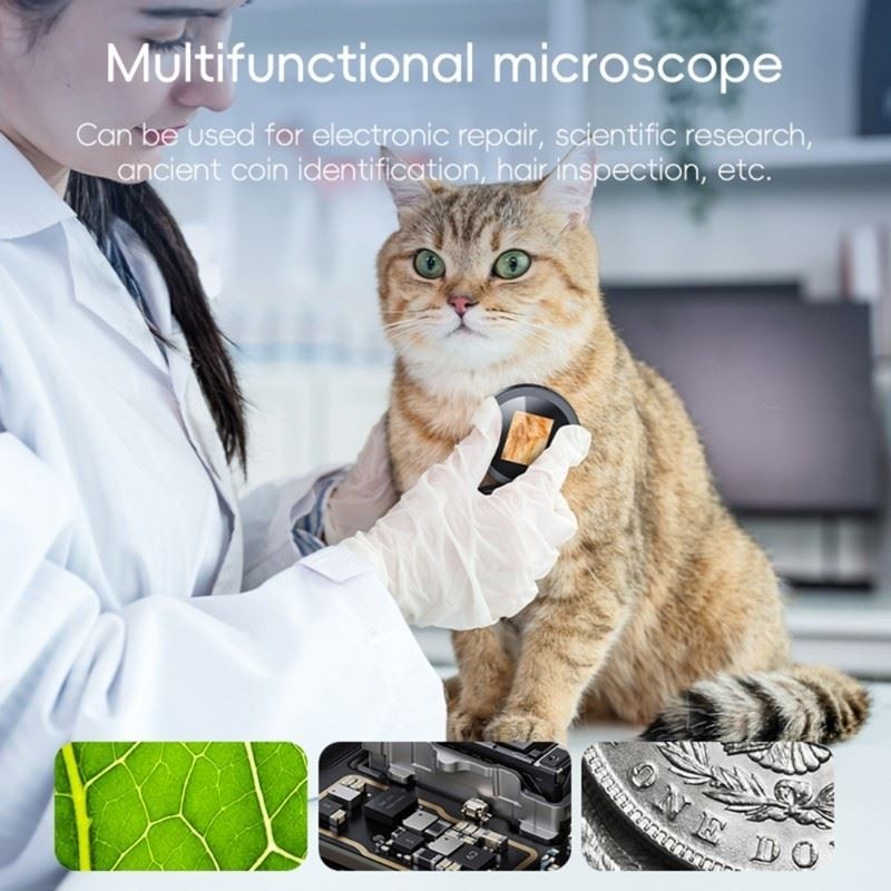 Easy carry Digital Microscope with 500X Magnification Pocket Microscope for