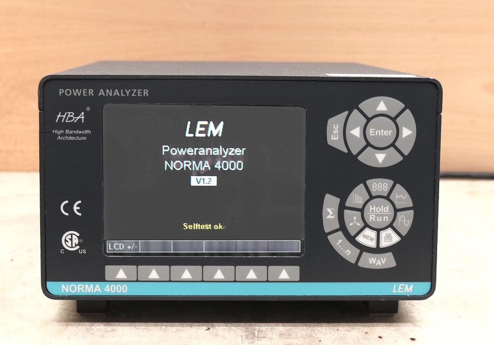 LEM Norma 4000 Power Analyzers, Fluke