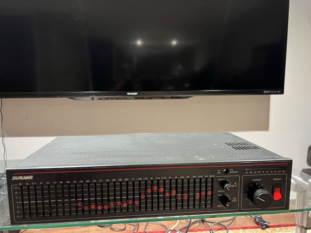 Vintage Dukane Equalizer Model 3A242