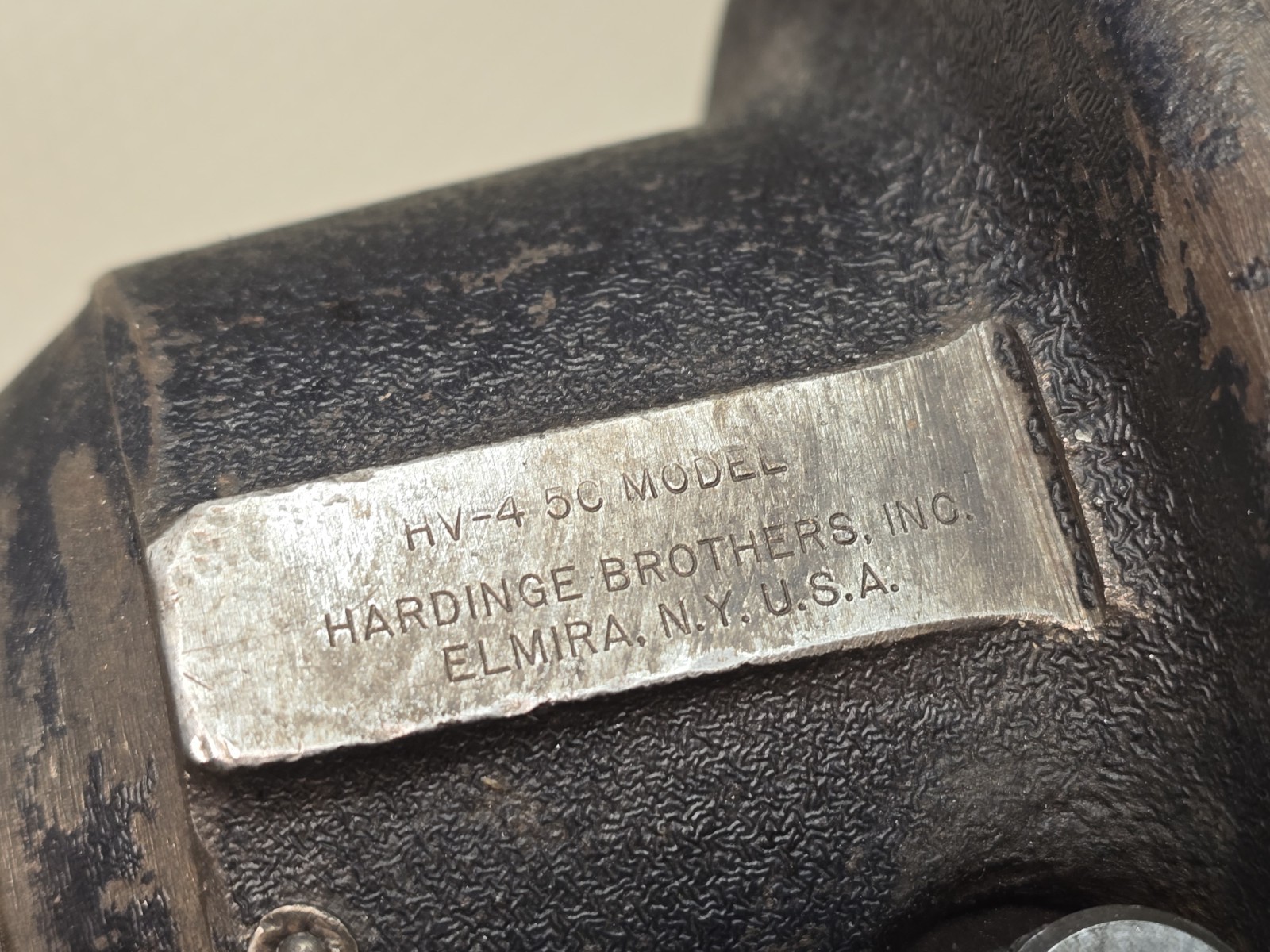 Original HV-4 Hardinge 5C Collet Indexer Machinist Fixture Made in USA!