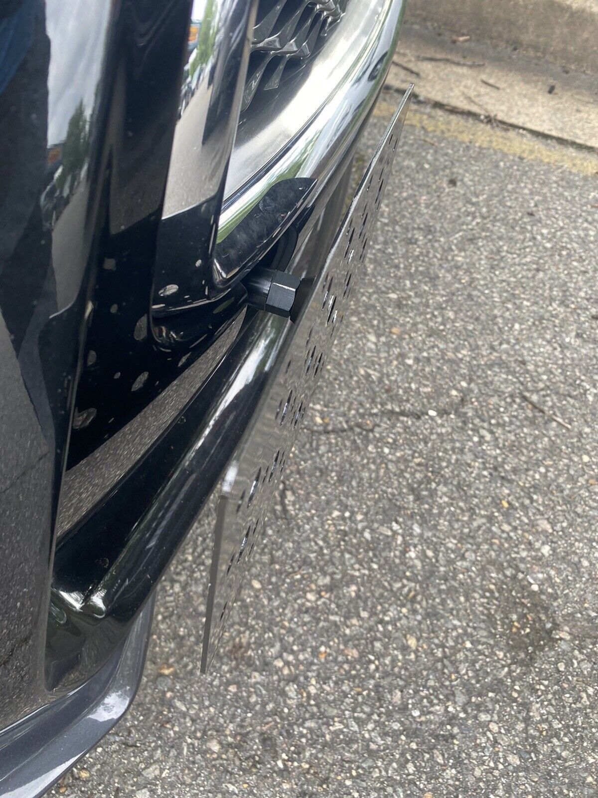 Bumper Tow Hook License Plate Mount Bracket Kit For INFINITI Q50 2014-2024 New