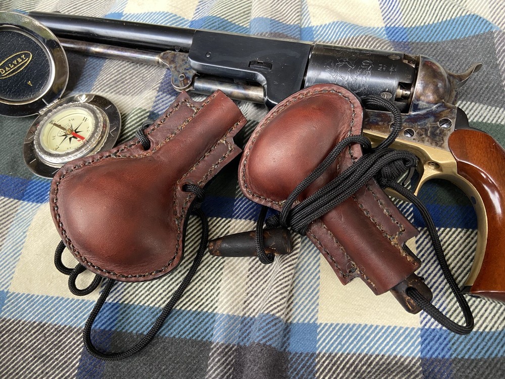 muzzleloading round ball flask