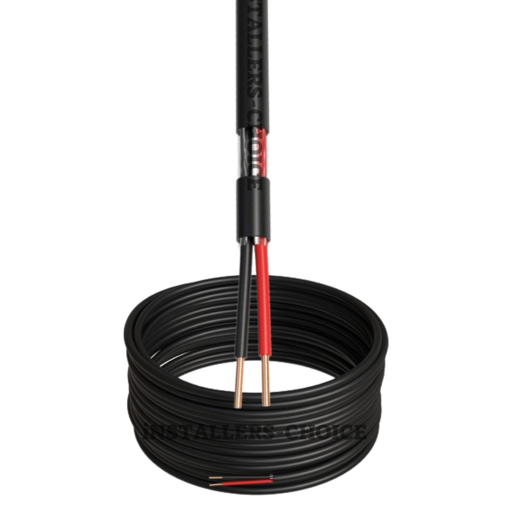 Alarm Cable 500ft 18/2 Solid UTP CCA CL2 Outdoor Security System CCTV