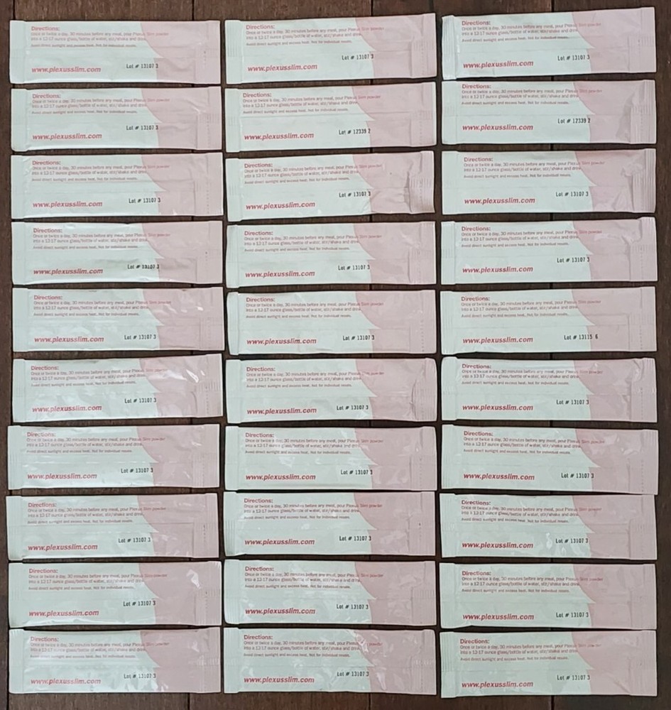The Original Plexus Slim 30 Packets New & Sealed ( Wider Packets )