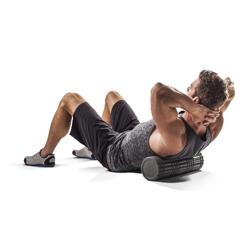 TriggerPoint Deep Tissue Massage Foam Core Grid Roller 18". Gray