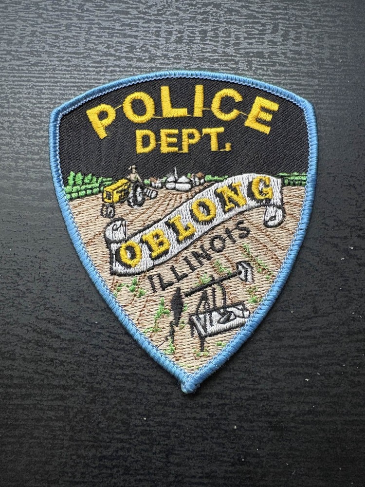 Oblong Illinois IL Police Sheriff Patch