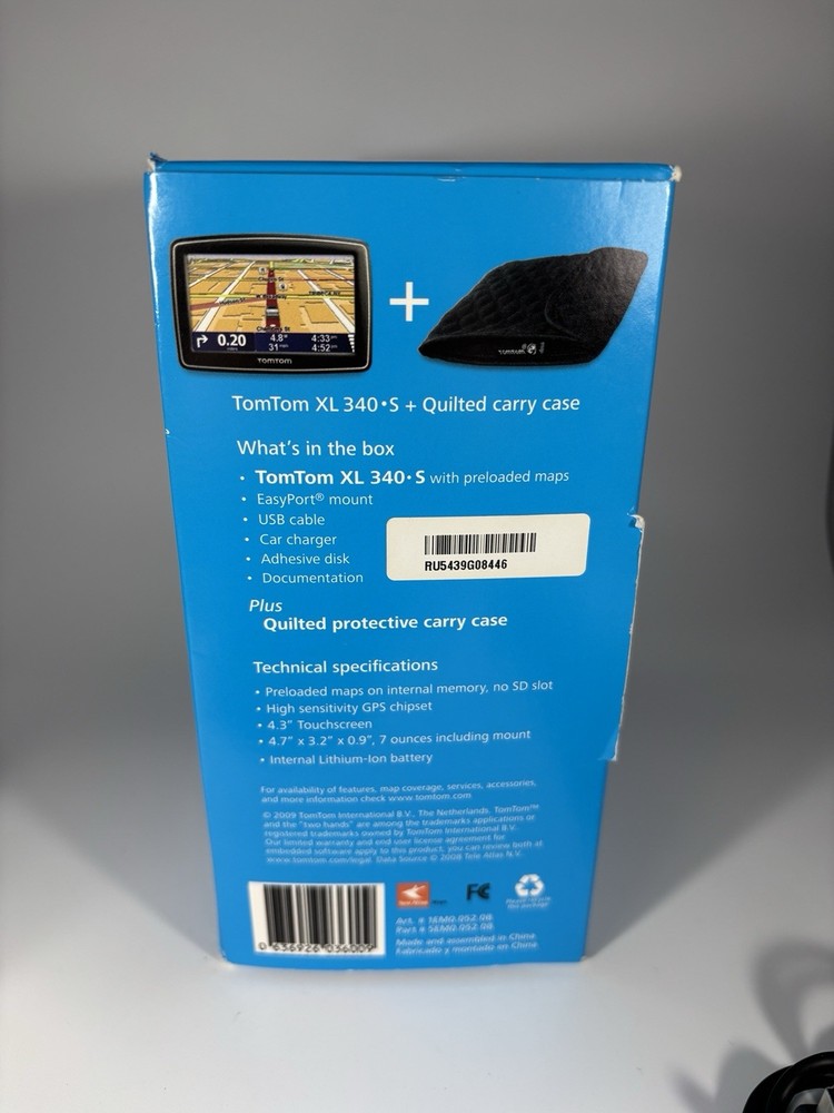TomTom XL 340 S Special Edition Bundle Pack 4.3” TouchScreen Pre-owned