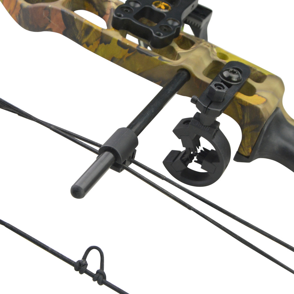 1pc Carbon Compound Bow String Suppressor Rod Separator Stabilizer Archery Decut