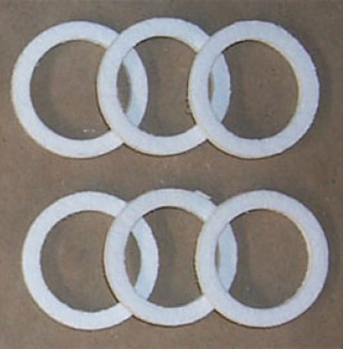 Humphrey L24-15-6PK Burner Nose Seal Gaskets 6 Pack for Humphrey Gas Lights