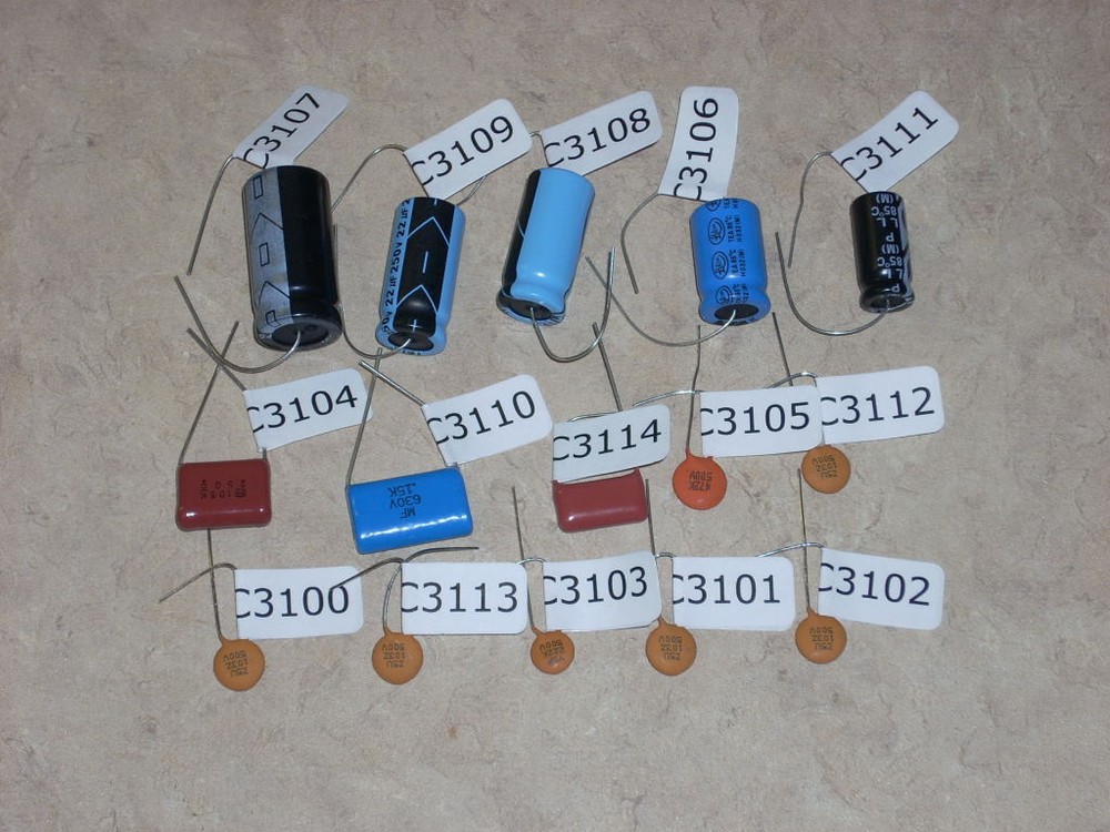 SEEBURG SOLID STATE CONTROL CENTER SCC-3 REPAIR CAP KIT