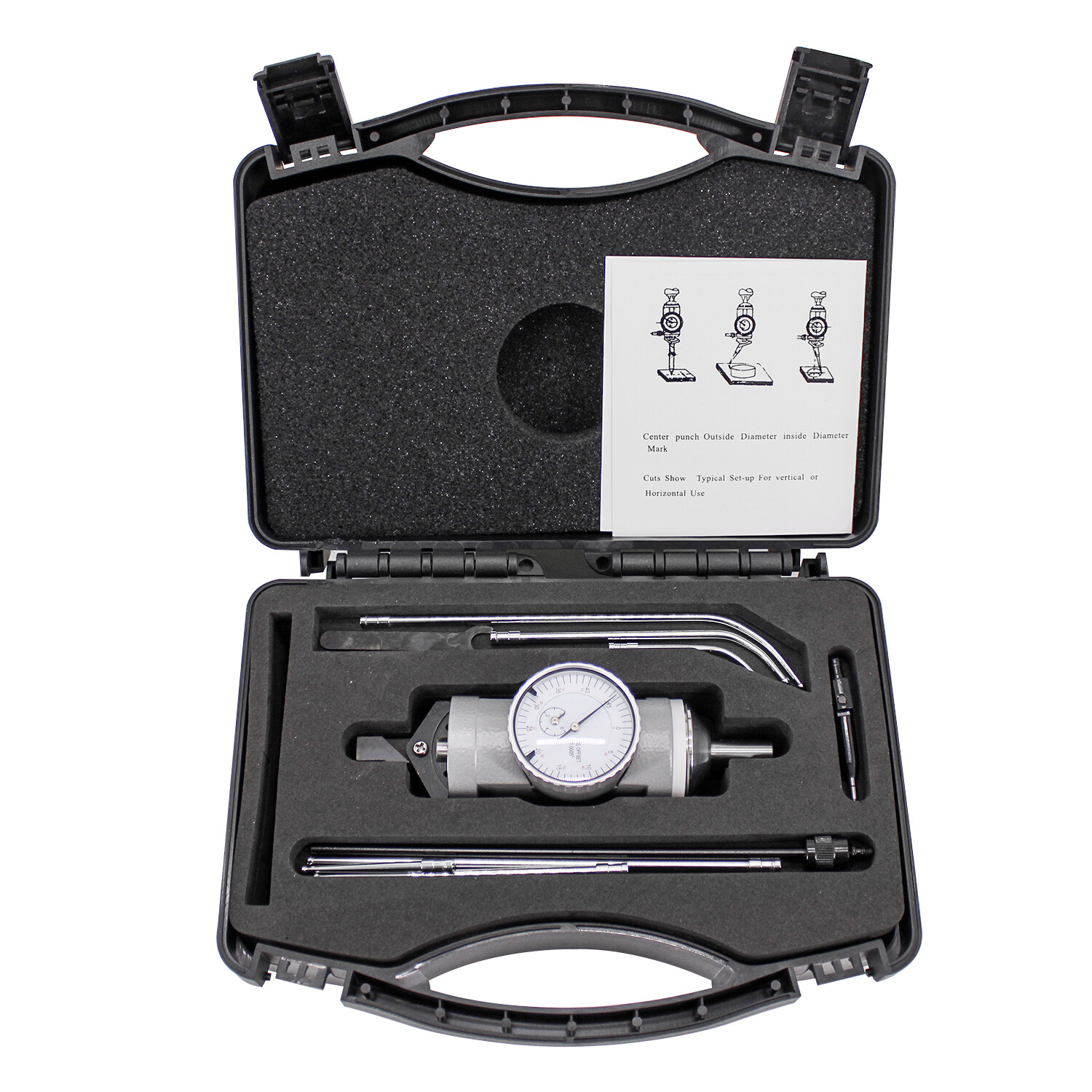 HFS(R) Coaxial Centering Indicator Co-Ax Precision Milling Machine Test Dial CNC