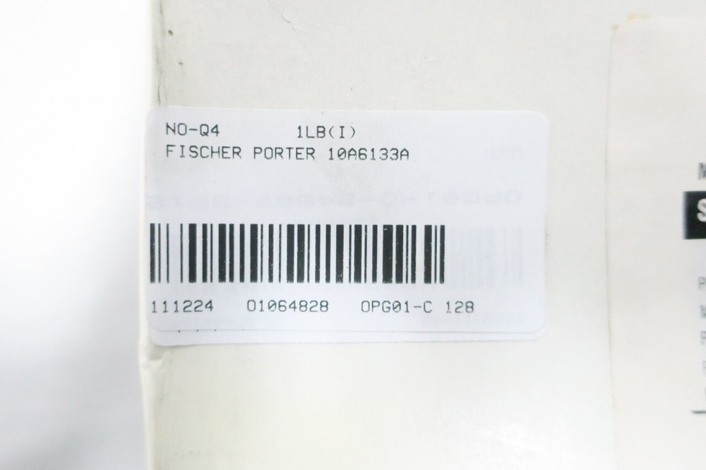 Fischer Porter 10A6133A Variable Area Flow Meter