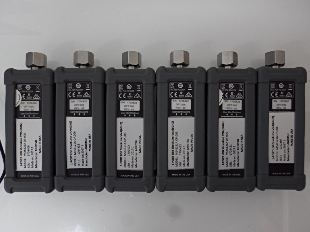 (AS-IS)Anritsu 1-PORT USB ShockLine Network Analyzer MS46121A,6GHz,Booting Error