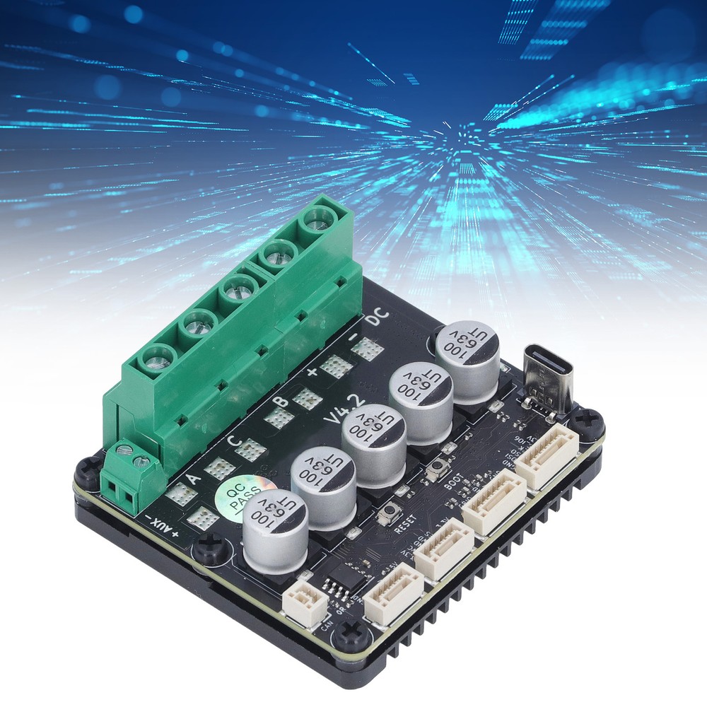 Brushless Servo Motor Controller ODESC V4.2 SingleDrive High Current DriverBoard