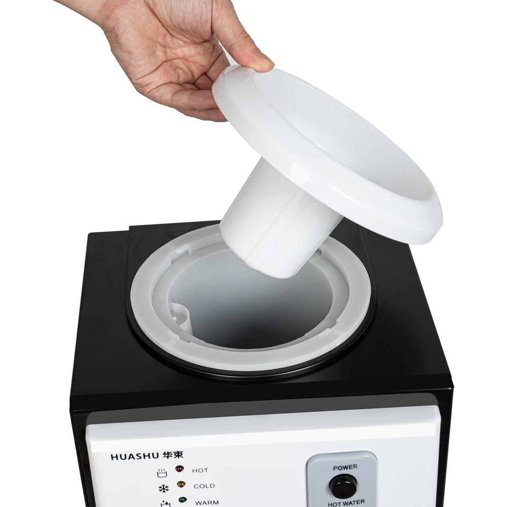 5 Gallon Hot/Cold Water Dispenser Top Loading Countertop Drinking Machine