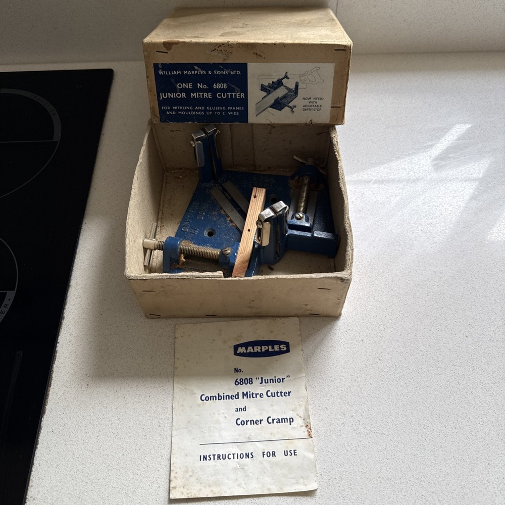 MARPLES JUNIOR MITRE CUTTER 6808 - boxed with instructions