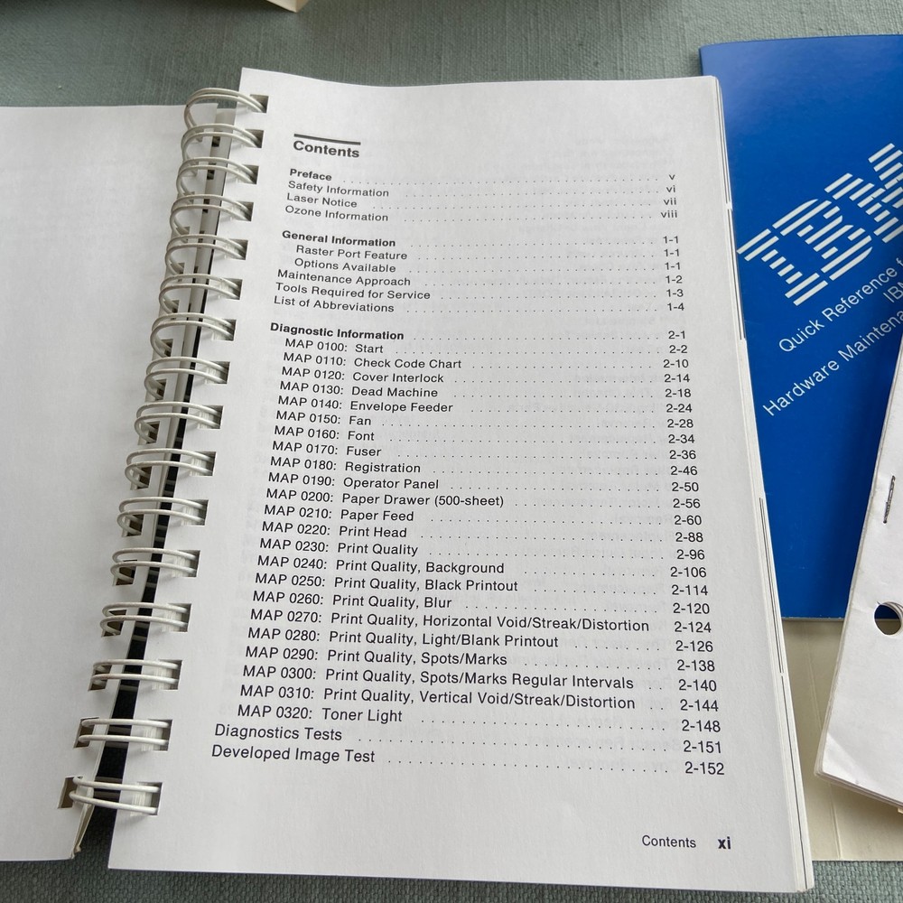 IBM Book Laser Printer Technical Reference 4226 4019 Users Guide Manual 1989 90