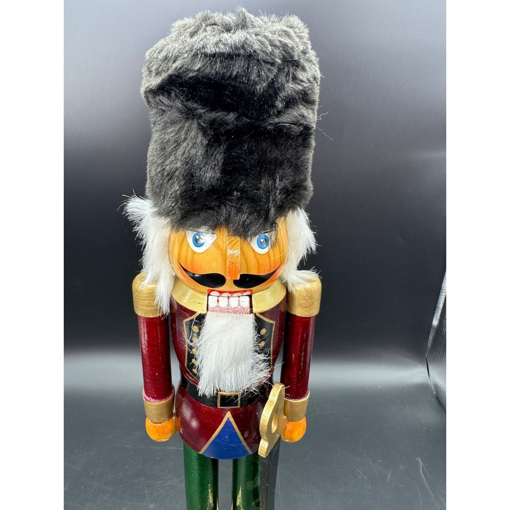 Nutcracker Soldier Sword Fur Hat 15 inch READ