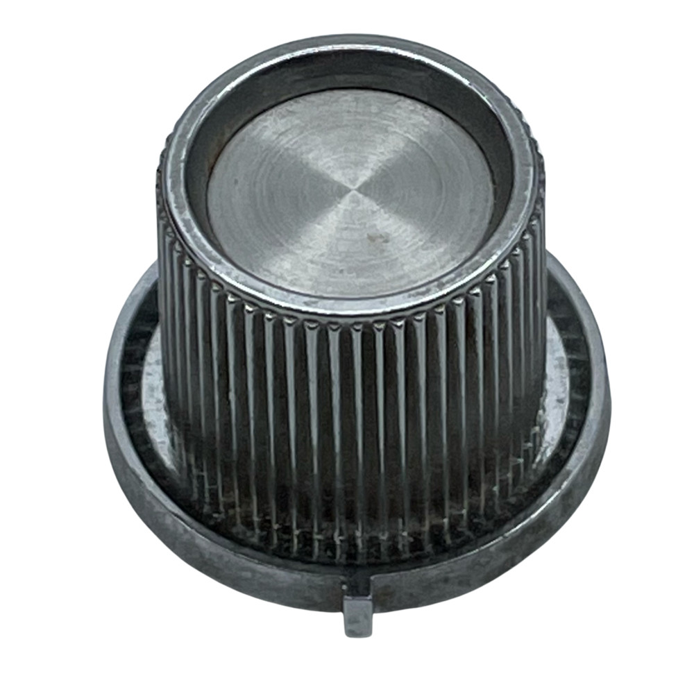 Replacement Plastic Silver Knobs for Lloyds Solid State Stereo Model 1M32W-07A