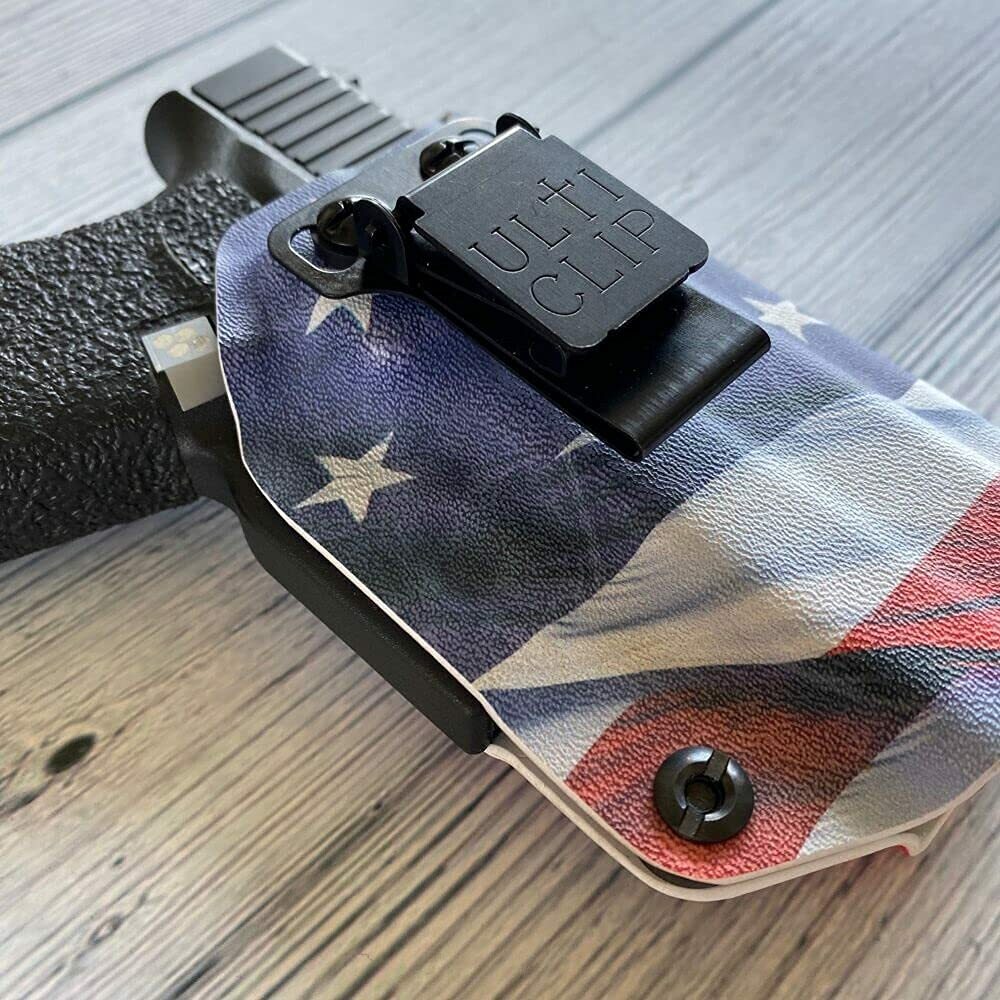 Ulticlip - UltiTuck Holster Clip, Tuckable, Adjustable, Beltless, IWB