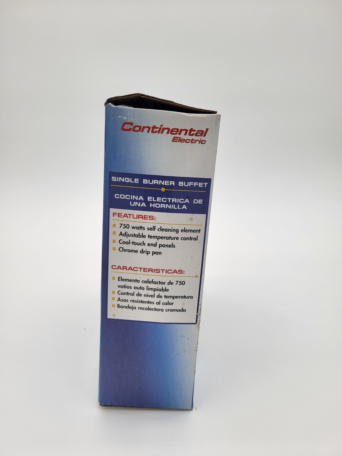 Continental Electric Single BURNER Buffet Midel New Open Box