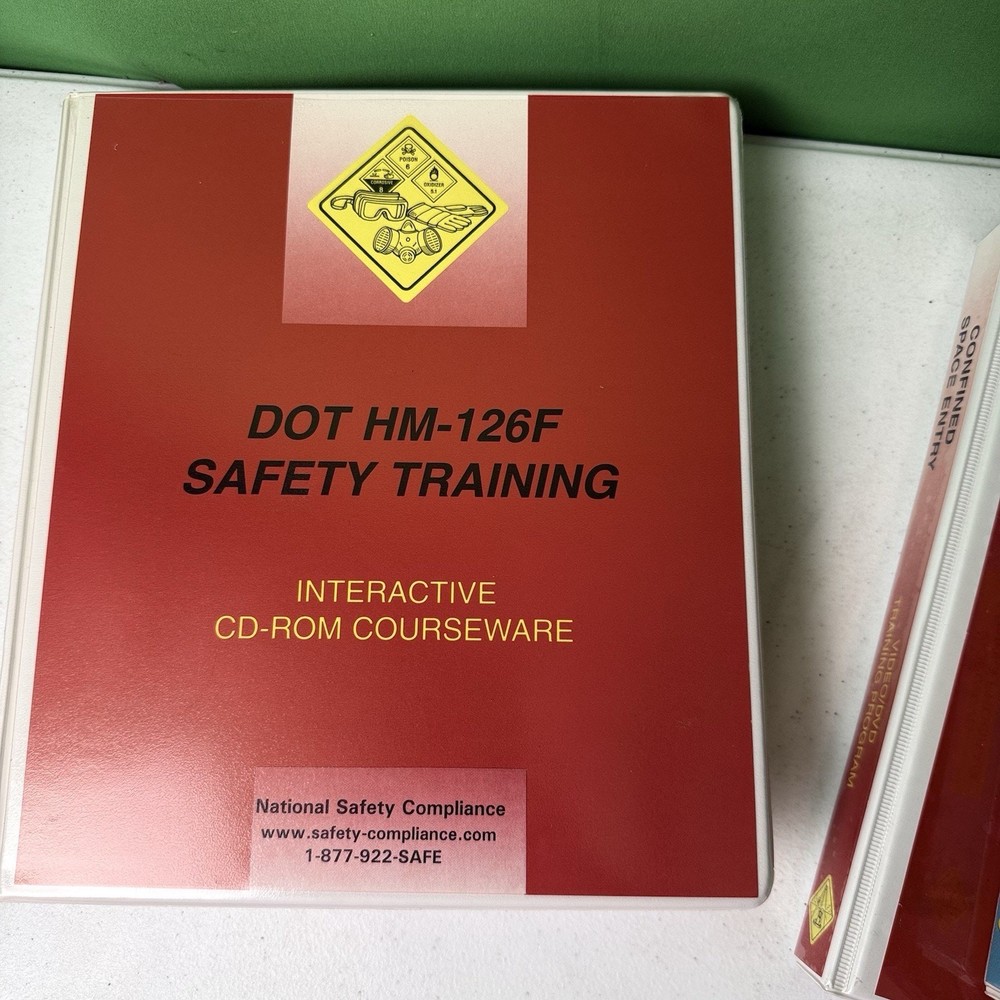 Marcom DOT HM-126F SAFETY TRAINING INTERACTIVE CD-ROM COURSEWARE