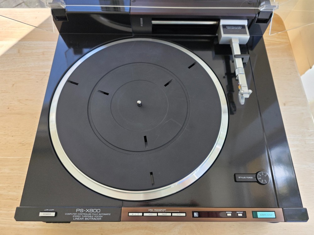 Sony PS-X800 Linear Biotracer Turntable - Nice!