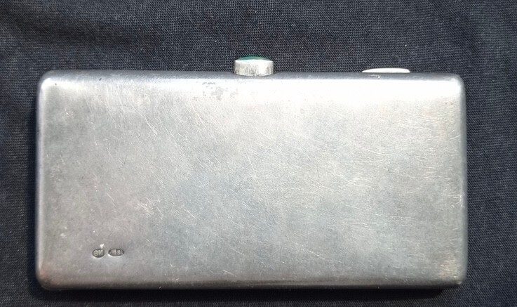 Antique Imperial Russian 84 Silver Wallet