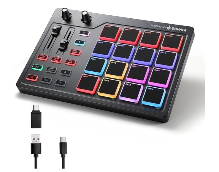 DONNER Starrypad Pad Controller Brand New