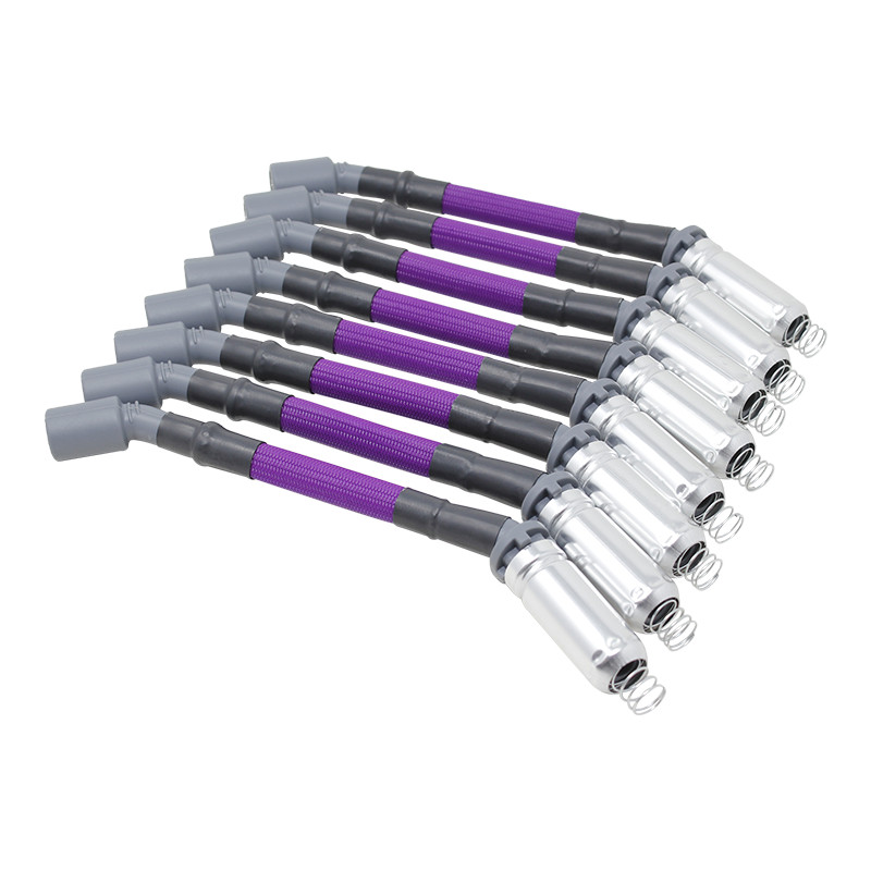 Purple Spark Plug Wires For CHEVY GMC 99-06 LS1 VORTEC 4.8L 5.3L 6.0L
