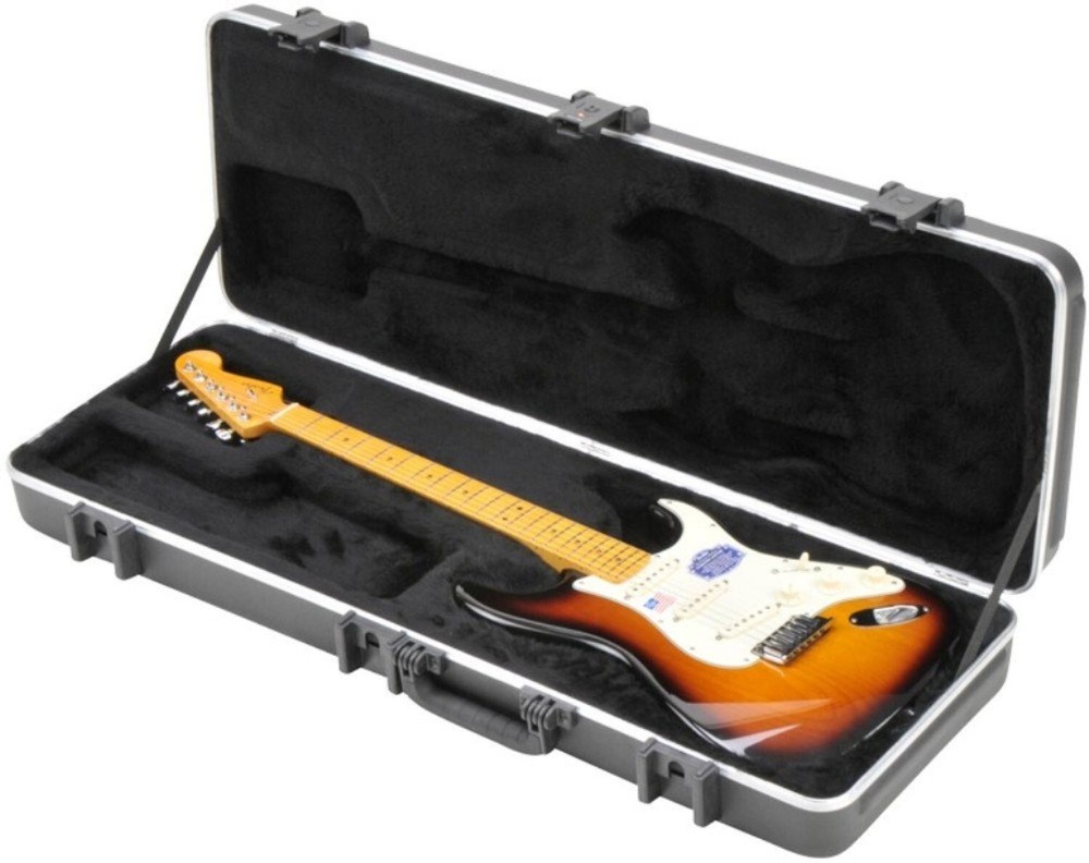 SKB Cases 1SKB-66PRO Pro Rectangular Electric Guitar Case, ABS Exterior Shell