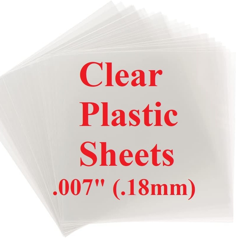 10"x10" Clear Plastic Stencil - Ladybug (SX67)