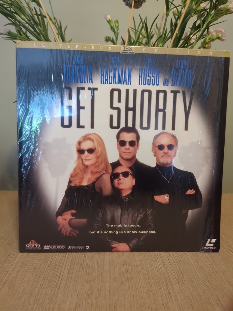 LASERDISC NTSC - GET SHORTY. FREE POST
