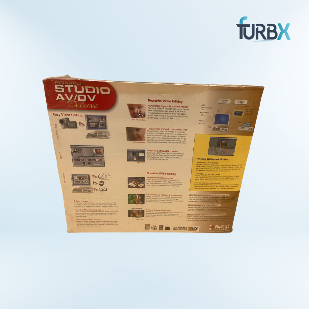 Pinnacle Studio Av/Dv Deluxe Version 9