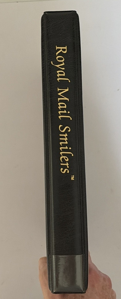Royal Mail Smilers Luxury Padded Album, CS1-5, 7-12, 2000-2002, Used. No Stamps