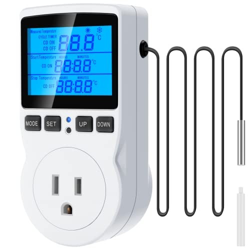 Digital Temperature Controller Thermostat Timer - Reptile Thermostat TC816